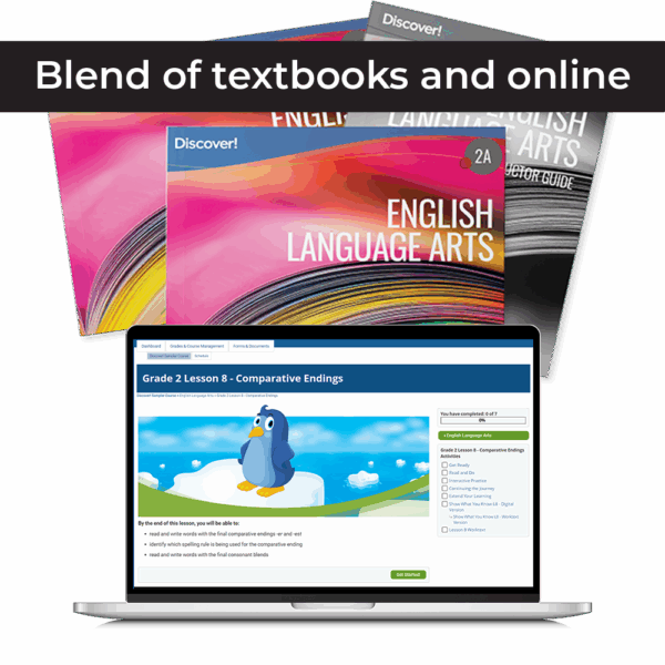 Discover! ELA 2nd Grade Blended Set