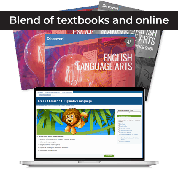 Discover! ELA 4th Grade Blended Set
