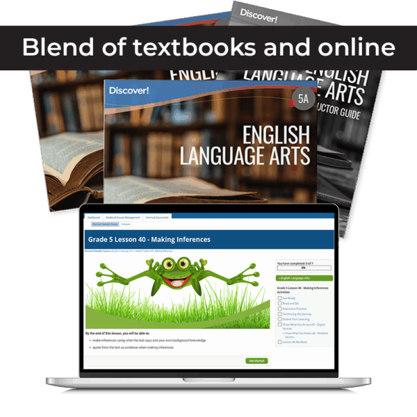 Discover! ELA 5th Grade Blended Set