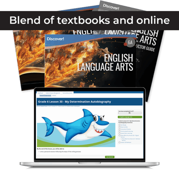 Discover! ELA 6th Grade Blended Set