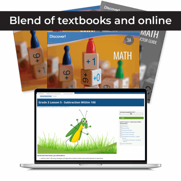 Discover! Math 3rd Grade Blended Set
