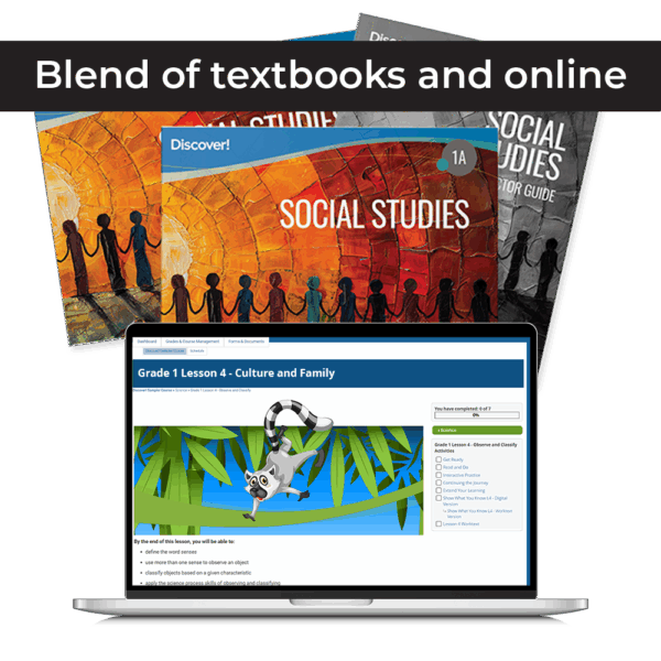 Discover! Social Studies 1st Grade Blended Set