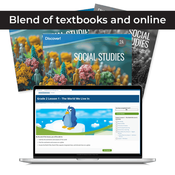 Discover! Social Studies 2nd Grade Blended Set