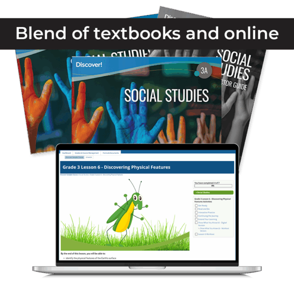 Discover! Social Studies 3rd Grade Blended Set