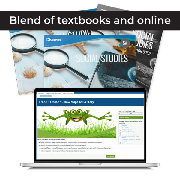 Discover! Social Studies 5th Grade Blended Set