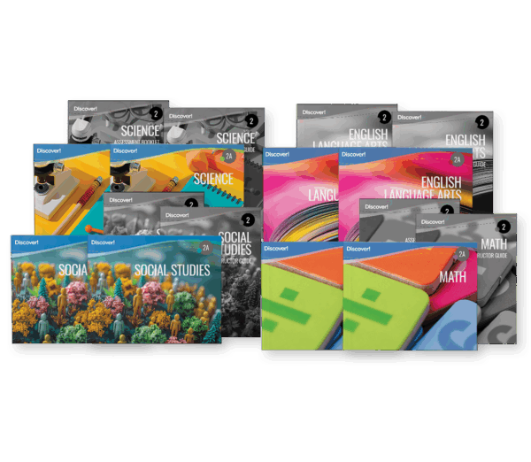 Discover! 2nd Grade 4-Subject Set