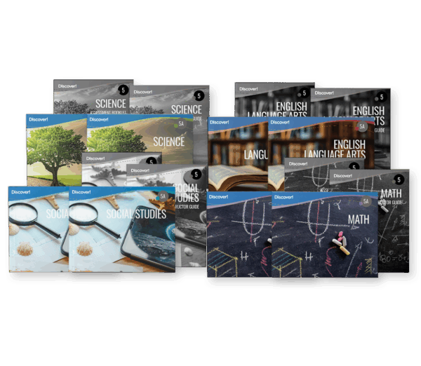 Discover! 5th Grade 4-Subject Set