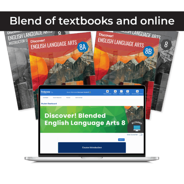 Discover! ELA 8th Grade Blended Set
