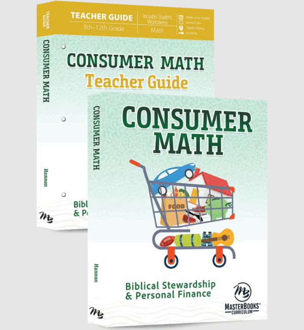 Consumer Math Set from Master Books