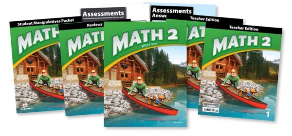 2nd Grade Math Textbook Kit from BJU Press