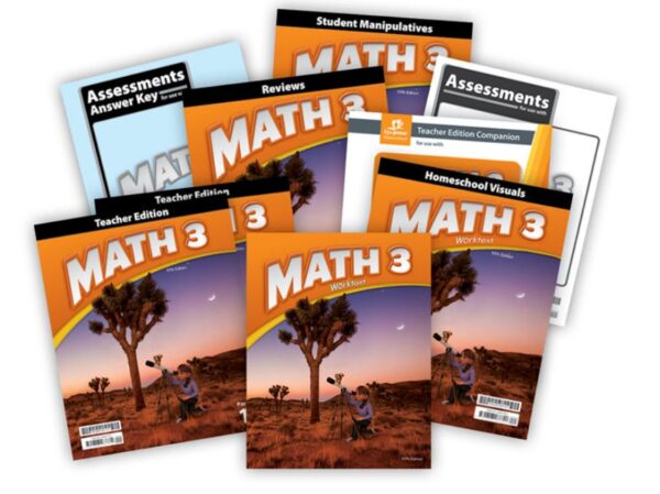 3rd Grade Math Textbook Kit, 5th Edition from BJU Press